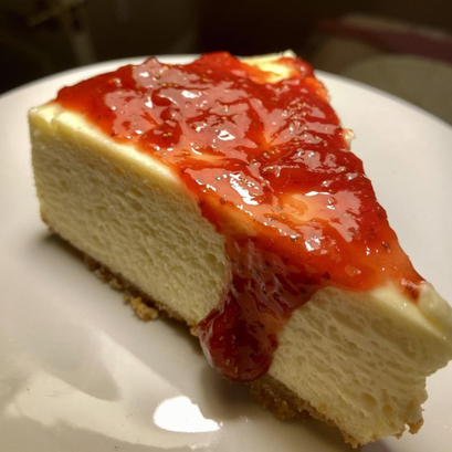 Tarta de queso proteica