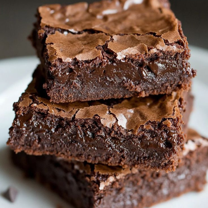 Brownie proteico con whey y cacao