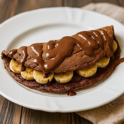 Tortitas de plátano y avena